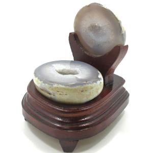 トレジャーメノウ 聚宝盆 約1214g めのう 財宝メノウ 瑪瑙 置物