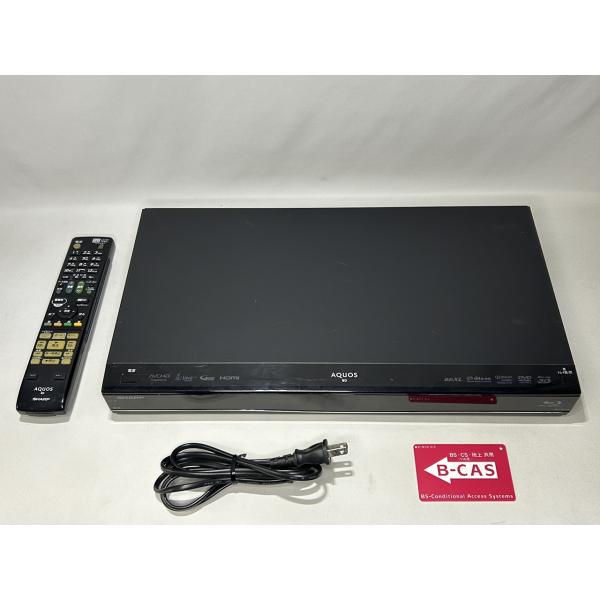 シャープ 500GB 1チューナー ブルーレイレコーダー ブラック AQUOS BD-S550