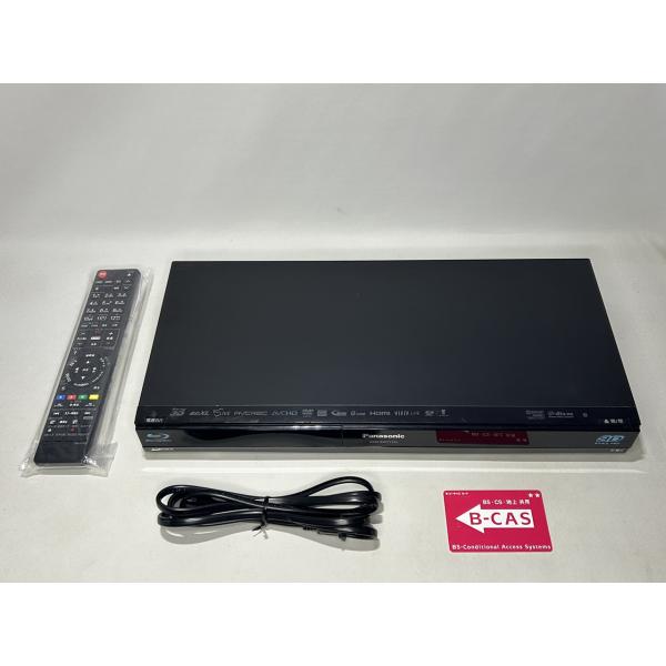 Panasonic 500GB 2チューナー ブルーレイレコーダー ブラック DIGA DMR-BW...