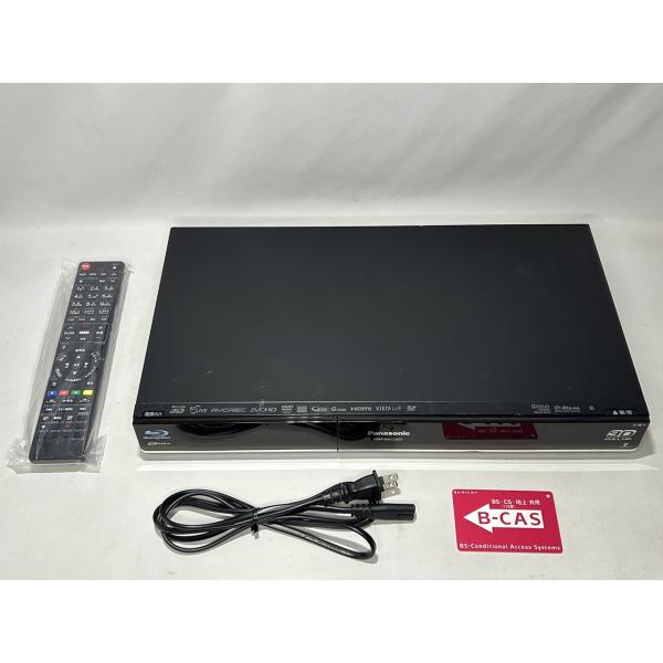 Panasonic DIGA ブルーレイレコーダー 1TB ダブルチューナー 3D対応 ブラック D...