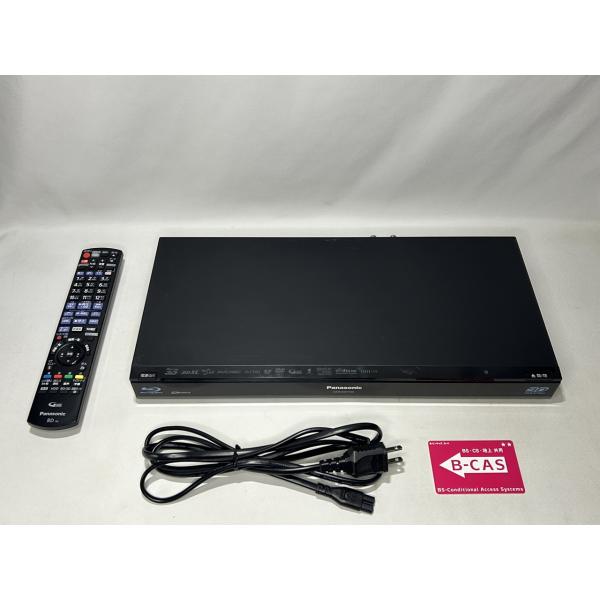 パナソニック 500GB 2チューナー ブルーレイレコーダー ブラック DIGA DMR-BWT50...