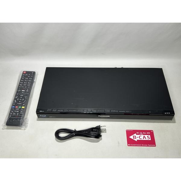 パナソニック 500GB 2チューナー ブルーレイレコーダー ブラック DIGA DMR-BWT51...