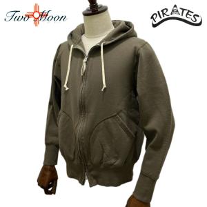 Two Moon（トゥームーン） lot 25303 (マスタード) 吊り編み 丸胴 両V