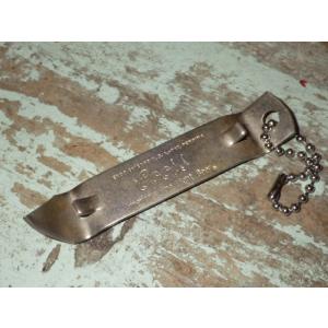 50’S★USA★ビンテージ★ボトルオープナー★25★栓抜き★缶切り★キーホルダー★アドバタイジング...