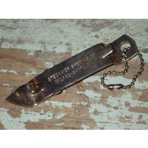 50’S★USA★ビンテージ★ボトルオープナー★38★栓抜き★缶切り★キーホルダー★アドバタイジング...