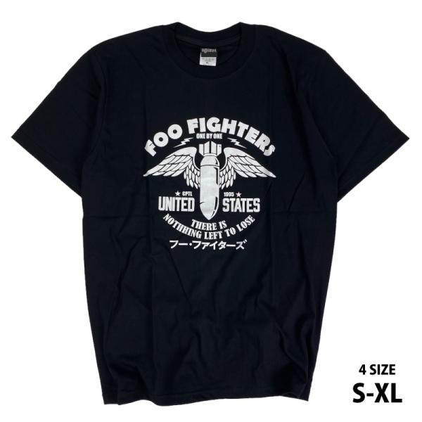 フーファイターズ Foo Fighters ロックTシャツ 洋楽 バンドTシャツ バンドロゴ 爆弾 ...