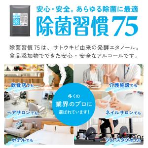 除菌習慣75 アルコール 除菌 消毒 一斗缶 ...の詳細画像2