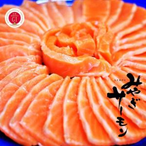 サーモン 刺身 みやぎサーモン 国産 鮭 約4kg〜4.8kg 7...