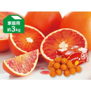 中川農園の 有機 ブラッドオレンジ 有機栽培 愛媛県産 混在約3kg モロ