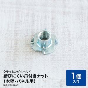 錆びにくい爪付きナット（1個入り） クライミングホールド（木壁・パネル用） クライミング用ナット 爪付きＴナット ボルダリングホールド クライミング｜kakabit