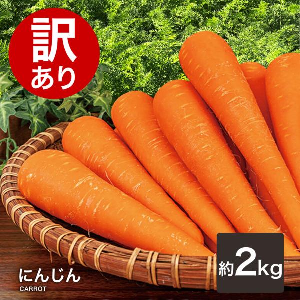 訳ありにんじん 2kg ジュース用 人参 国産 送料無料 ニンジン 人参ジュース にんじんジュース人...