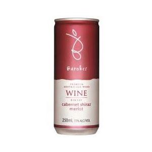 バロークス 缶ワイン 赤 250ml 1ケース(24本)
