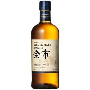 NIKKA 余市 シングルモルトウイスキー 700ml 12本入り 新ラベル｜カートン ニッカ シングルモルト 余市 45％《瓶700ml》 – 酒