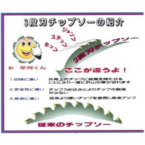 金太郎3段刃チップソー 三段刃チップソーの詳細画像1