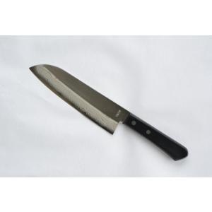 高村 V10スペシャル 鎚目 三徳包丁170mm 口金付 : かかし屋ヤフー店