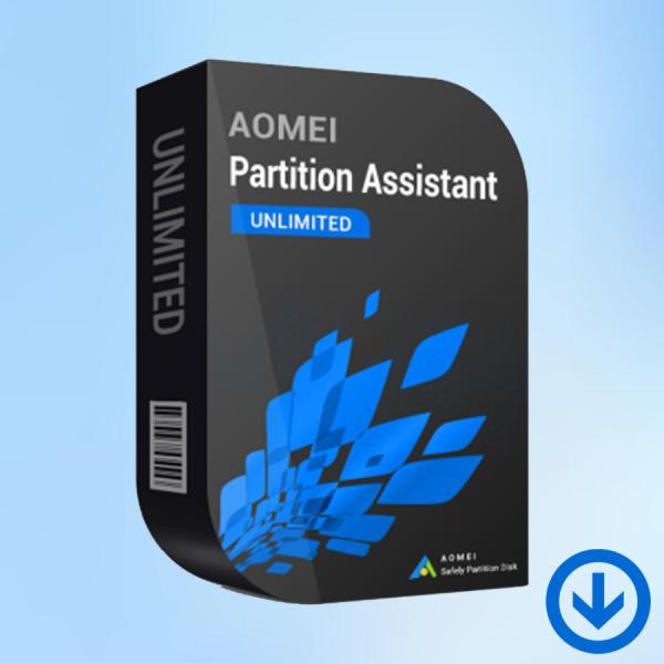 AOMEI Partition Assistant Unlimited 最新版 [ダウンロード版] ...