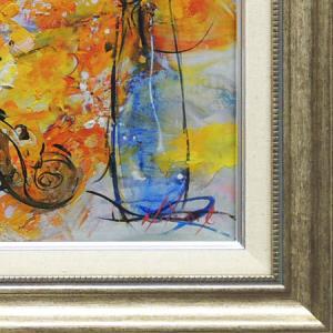 絵画 油絵 バイオリンと花 池田秀郎 肉筆 10号 花 動物画 お買い得 静物