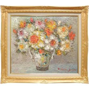 渡部ひでき 「 ベニス 」(2) 油絵 油彩画 F6( 6号 ) 絵画 肉筆