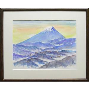 絵画 水彩画 佐藤徹 地中海の入り江 【海・山】【肉筆】【水彩】【外国