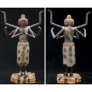 Yb 3002 掛け軸 絵画の専門店 彫刻 阿修羅像 仏像 フィギュア 国宝を美麗に複製 美術 工芸品 掛軸堂画廊
