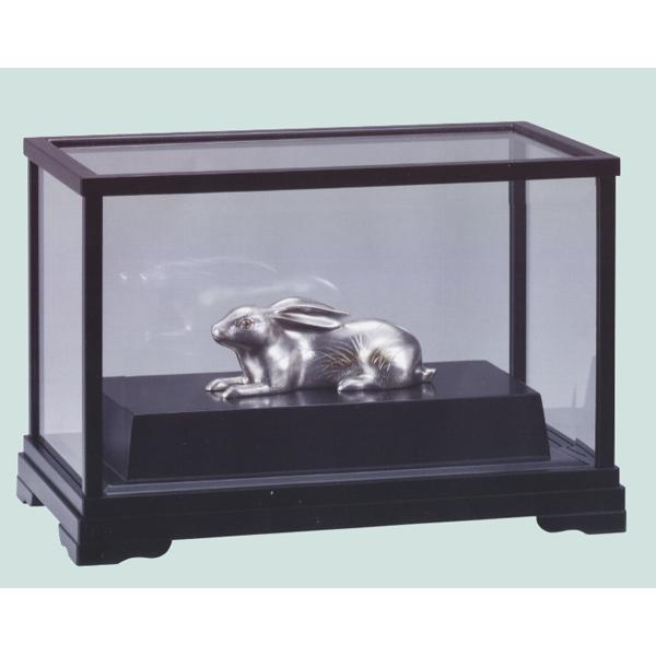 帖佐美行　緑風夢　（銀置物）（複製）【うさぎ】【兎】【卯】【干支の置物】