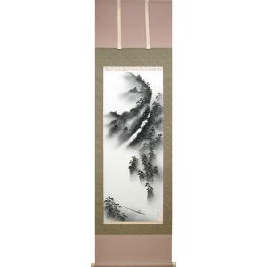 掛け軸 四季草花 （横山香秋） 【掛軸】【一間床・半間床】【花鳥画