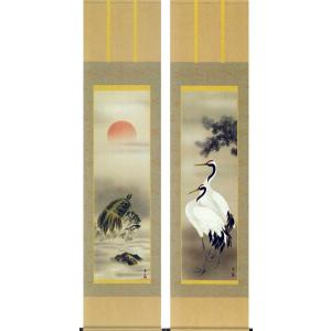 掛け軸 秋草 (小栗春峰) （掛軸小物なし) 【掛軸】 : 掛け軸・絵画の