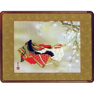 額装 赤富士飛鶴 (伊藤渓山) : 掛け軸・絵画の専門店 掛軸堂画廊