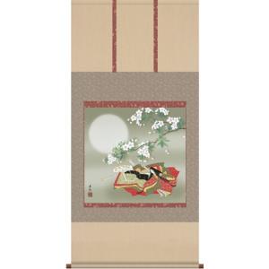 掛け軸 楊柳観音 (天野豊水) 掛軸 : 掛け軸・絵画の専門店 掛軸堂画廊