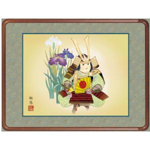 額装 赤富士飛鶴 (伊藤渓山) : 掛け軸・絵画の専門店 掛軸堂画廊