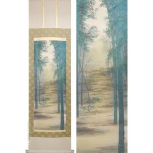 前田青邨 掛け軸 千羽鶴 原画メナード美術館所蔵 【掛軸】【一間床