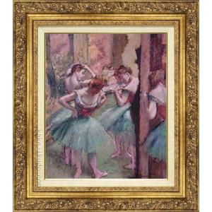 ドガ 絵画 ドビニ嬢 F3号 【複製】【美術印刷】【世界の名画】【3・4号