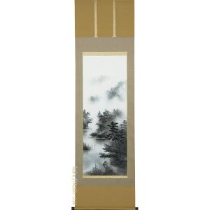 掛け軸 達磨 (桐山六郎) （掛軸小物なし） 【掛軸】 : 掛け軸・絵画の