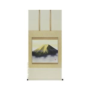 欄間額 赤富士 (西森湧光) 【欄間額】 : 掛け軸・絵画の専門店 掛軸堂