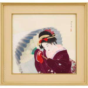 絵画 ラウラ.フューメ 犬 いぬ オフセット印刷／アートポスター : 古都