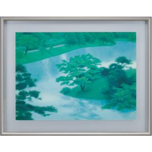 平山郁夫　絵画　流沙浄土変　【複製】　【美術印刷】　【巨匠】 v-0001.jpg