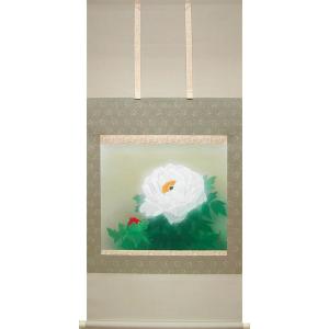 掛け軸 竹に雀 (井上秀城) 【掛軸】【一間床・半間床】【花鳥画