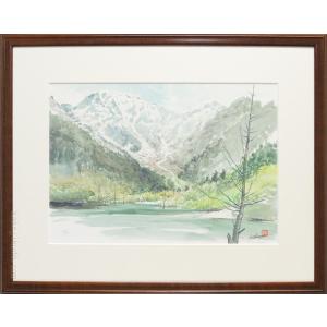 【真作】版画　作者不詳　サイン有　ジクレー　風景画　名品　Q185 真作】版画 作者不詳 サイン有 ジクレー 風景画 名品 Q185