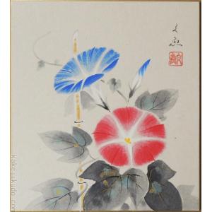絵画 油絵 赤富士 F20号 （森田浩二） 【肉筆】【油絵】【富士】【大型