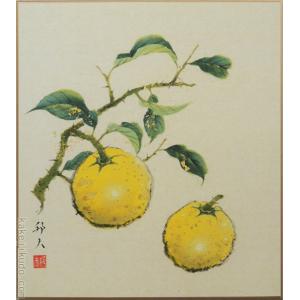 絵画 油絵 清水港より富士 (半澤国雄) 【海・山】【肉筆】【油絵