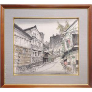 東山魁夷 「 冬の旅 」 岩絵具方式複製画 絵画 日本画 日本の風景 巨匠