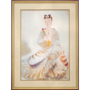 小倉遊亀 絵画 舞妓 【複製】【美術印刷】【巨匠】【変型特寸