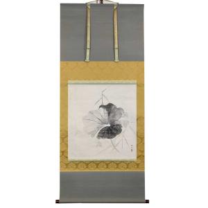 掛け軸専門 掛軸 販売 通販店 彩色山水（塩川 栖二） 年中掛け 山水画