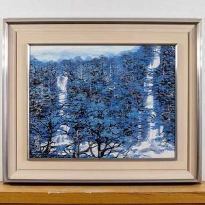 絵画 日本画 橋口幾三郎「バラ」額入り 絵寸法45×37cm 日本の名画 壁