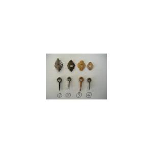 K-3003-2-1　江戸かん　中　菱座　1副入り　1副　(1)画像　1本足　郵送で無料