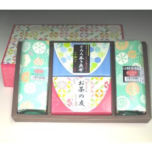 お奨めギフト バラエティ詰合せ お茶 和菓子 贈り物 1728円税込｜kakimotocp