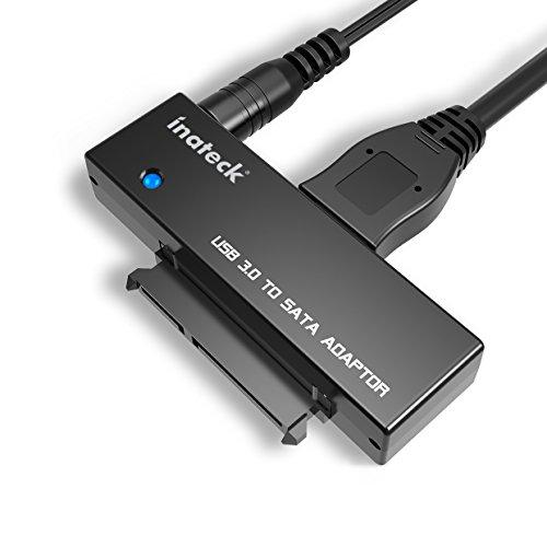 Inateck SATA - USB3.0変換ケーブル 2.5インチ/3.5インチハードディスクドラ...