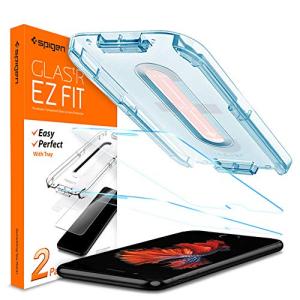 Spigen EZ Fit ガラスフィルム iPhone 8 Plus  iPhone 7 Plus...