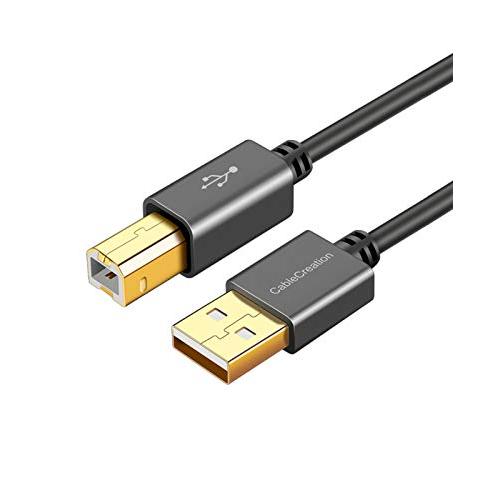 USBプリンターケーブル, CableCreation USB 2.0 A  オス  to Type...