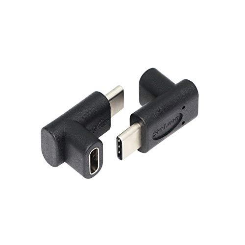 SinLoonタイプC USB 3.1アダプタ、TypeC角度90度のUSB-C USB 3.1型C...